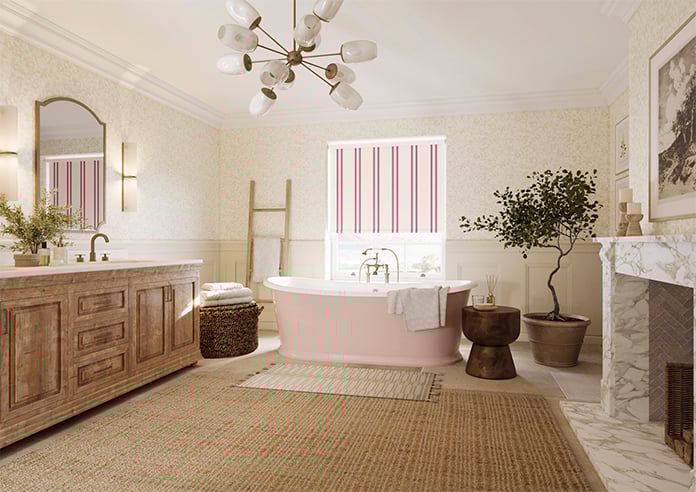 Winnies Stripe, Cosmos - Roller Blind - Image 7